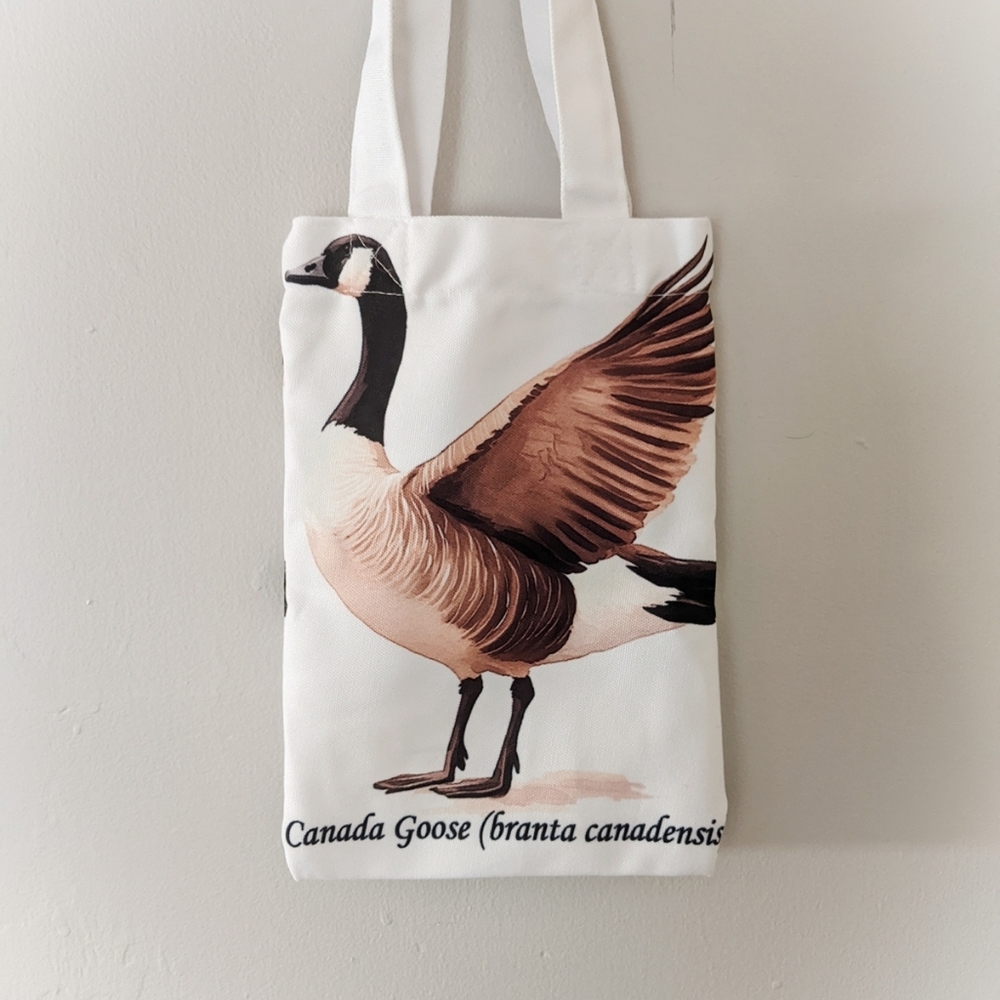 Small Canada Goose Print Tote Bag